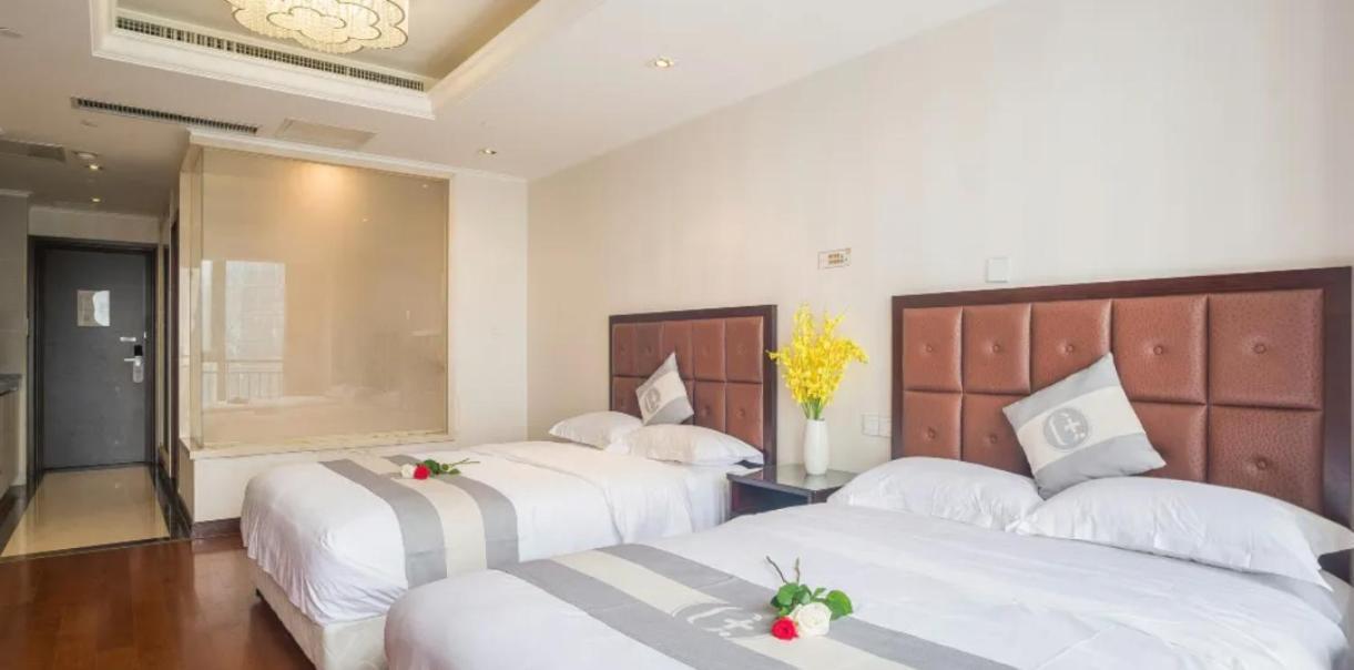 Qingdao Jinshan We+ Holiday Apartment Kültér fotó