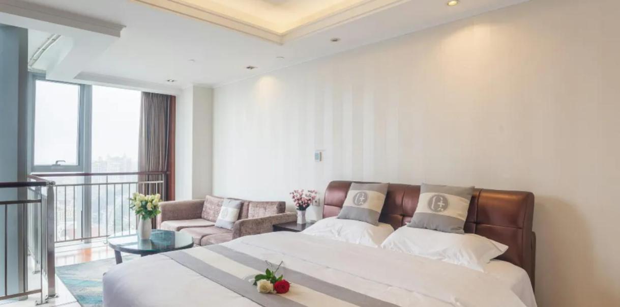 Qingdao Jinshan We+ Holiday Apartment Kültér fotó