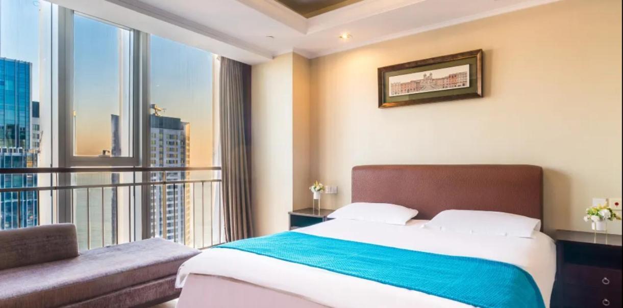 Qingdao Jinshan We+ Holiday Apartment Kültér fotó