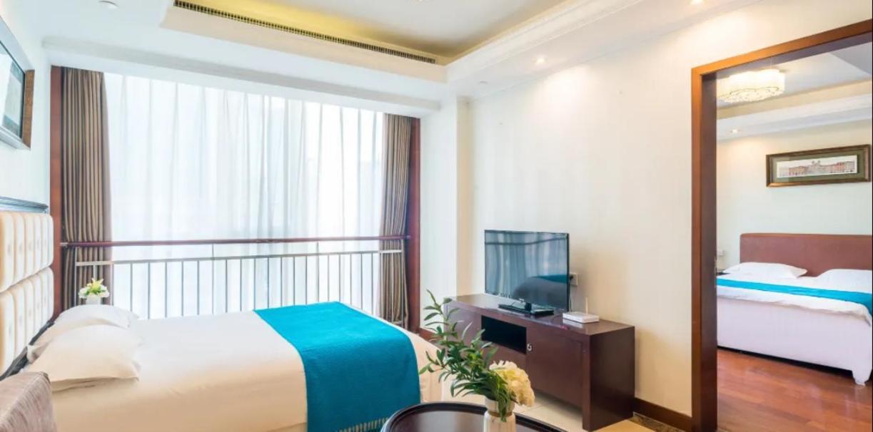 Qingdao Jinshan We+ Holiday Apartment Kültér fotó