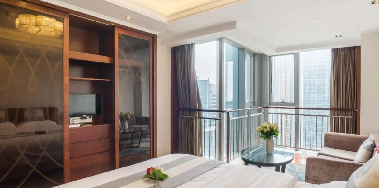 Qingdao Jinshan We+ Holiday Apartment Kültér fotó