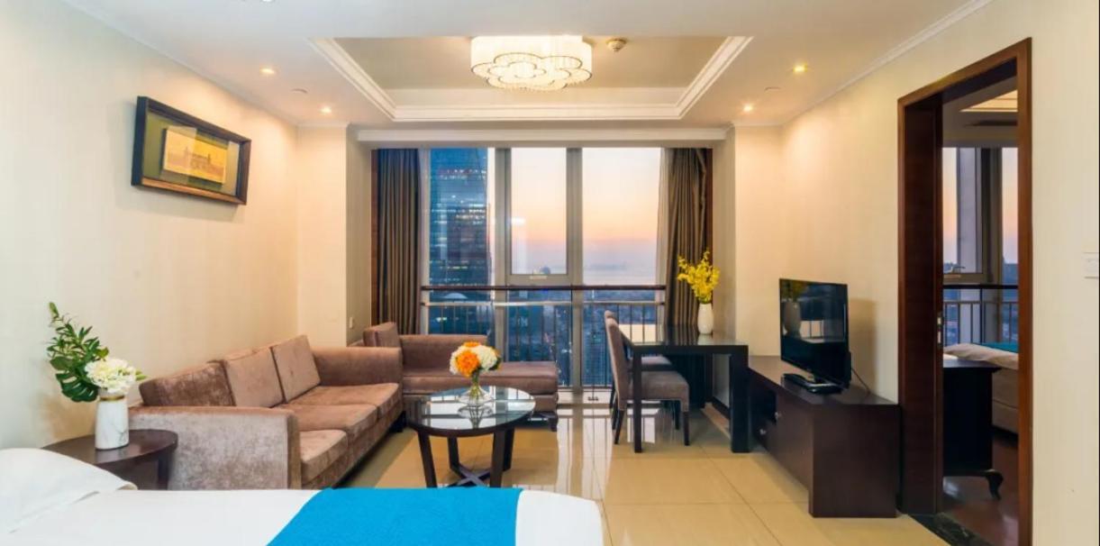 Qingdao Jinshan We+ Holiday Apartment Kültér fotó