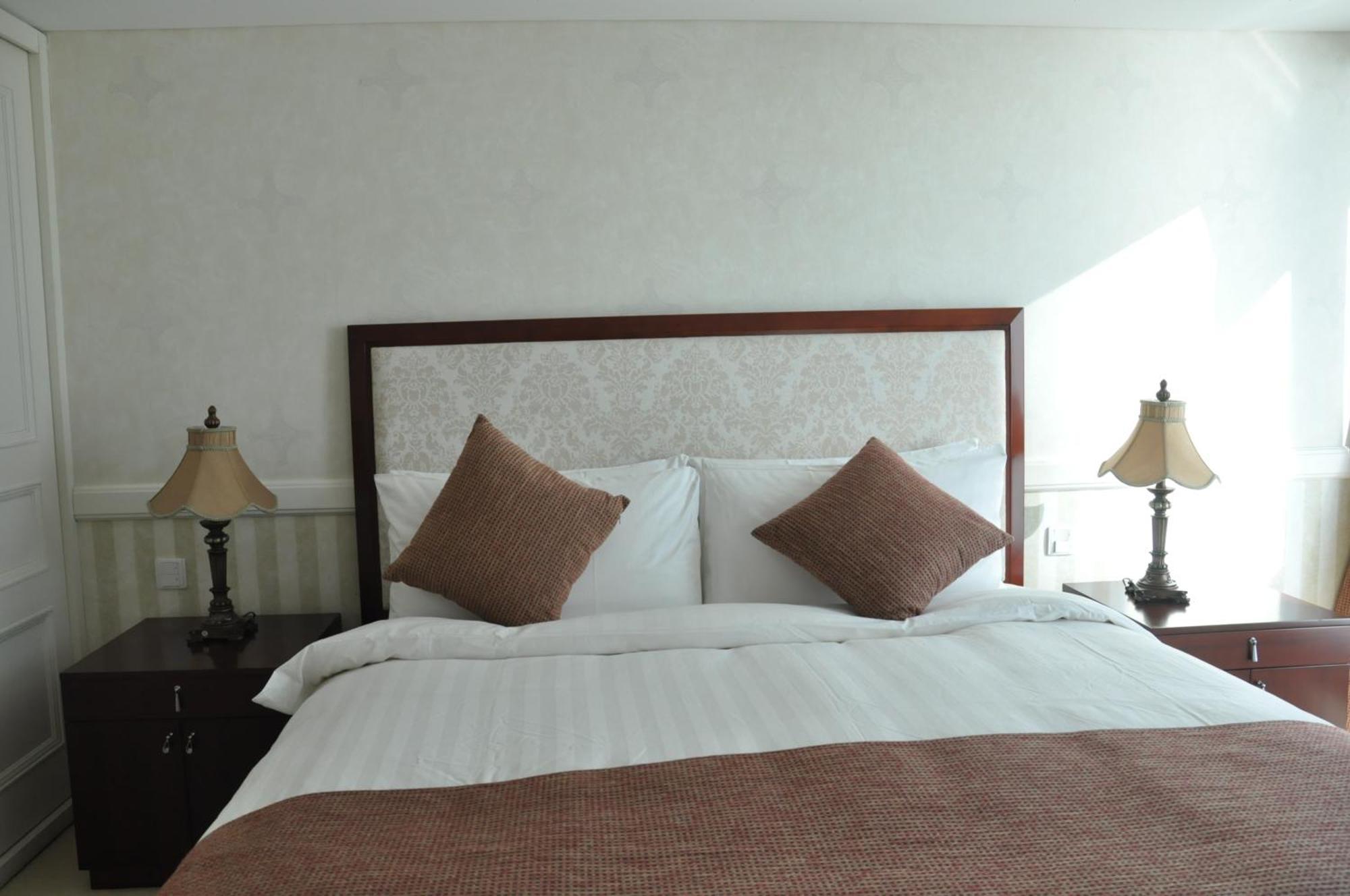 Qingdao Jinshan We+ Holiday Apartment Kültér fotó